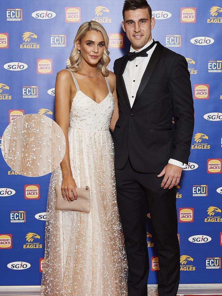 Tess Goodbody: The partner of Elliott Yeo was divine in Grace Loves Lace. Photo: Daniel Carson/AFL Media/Getty Images