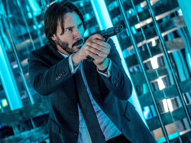 Keanu Reeves stars in all four John Wick films as the titular character.