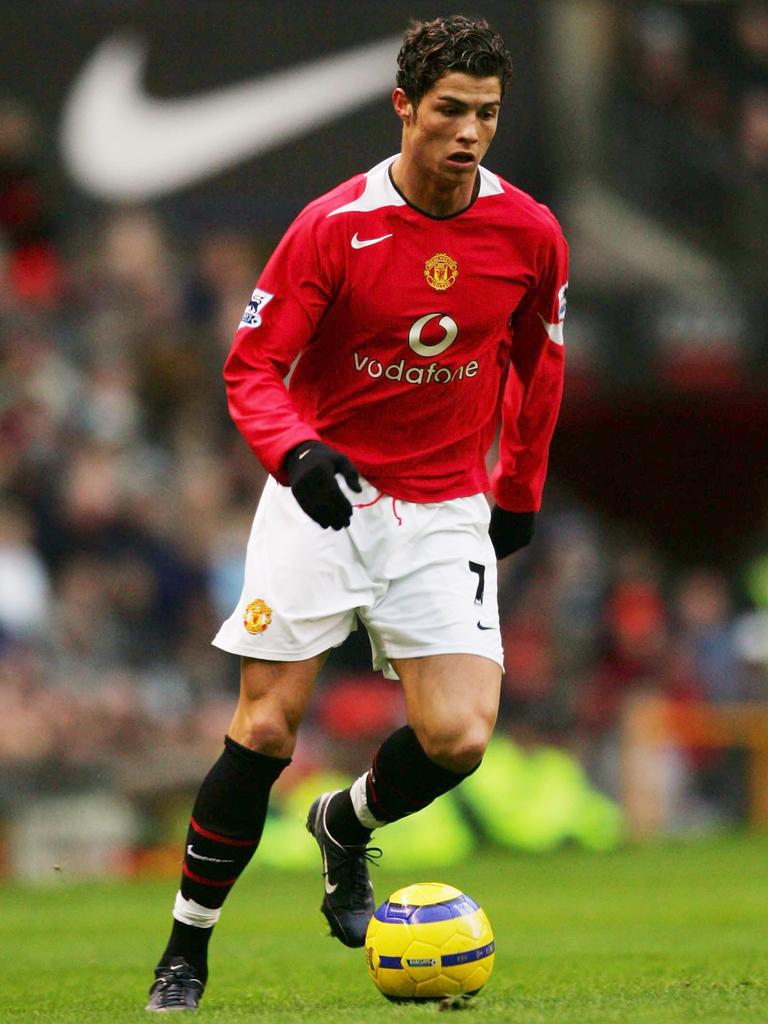 Cristiano Ronaldo Nike Manchester United 2004 2005 2006 Long