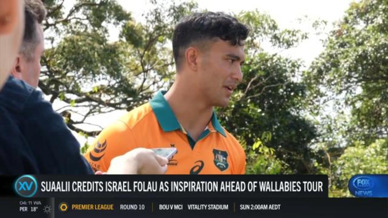 Suaalii credits Folau as inspiration