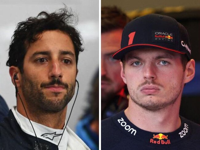 Daniel Ricciardo and Max Verstappen... teammates again? Photos: AFP