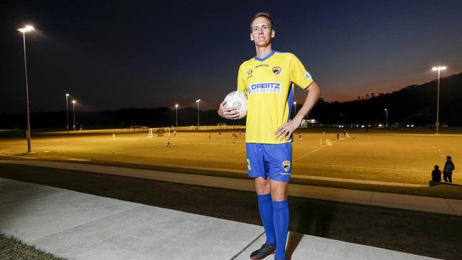 Former Socceroo Michael Thwaite. Pic Tim Marsden