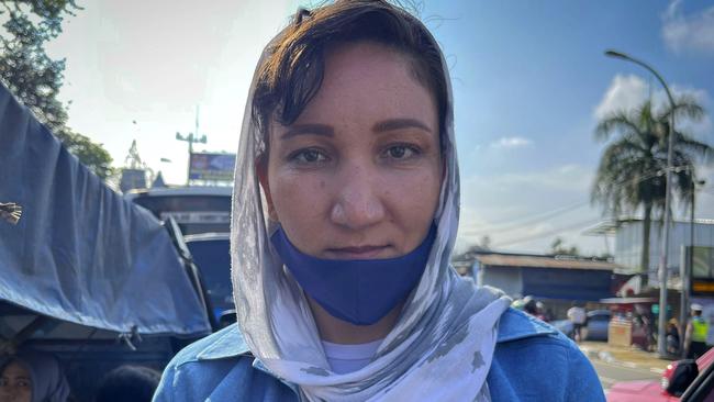 Bibi Rahima is an Afghani refugee who just wants to live and work. Picture: Ardiles Rante