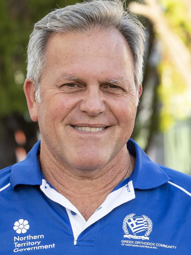 Greek Orthodox Community of Northern Australia president Nick Poniris. Picture: GEORGIA POLITIS