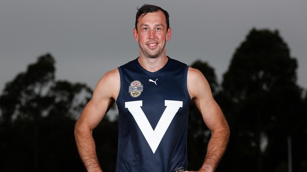 North Melbourne’s Todd Goldstein will represent Victoria. Picture: Michael Willson