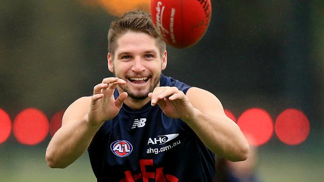 Jesse Hogan will be a big inclusion against the Tigers. Picture: Wayne Ludbey