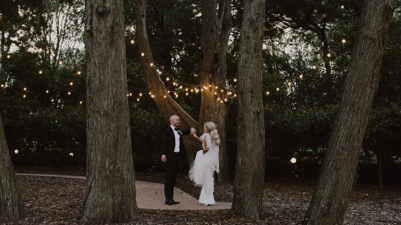 Wedding of Claire Turner and Blair Surmon. Picture: Leah Cruickshank