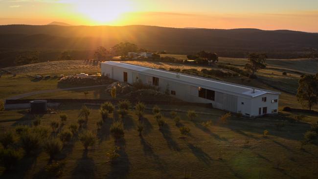 The Longhouse at Daylesford, pictures supplied by Apple TV show Home.