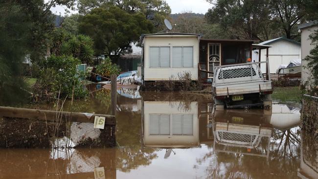 About 60 homes in Broke were flooded. Picture: David Swift