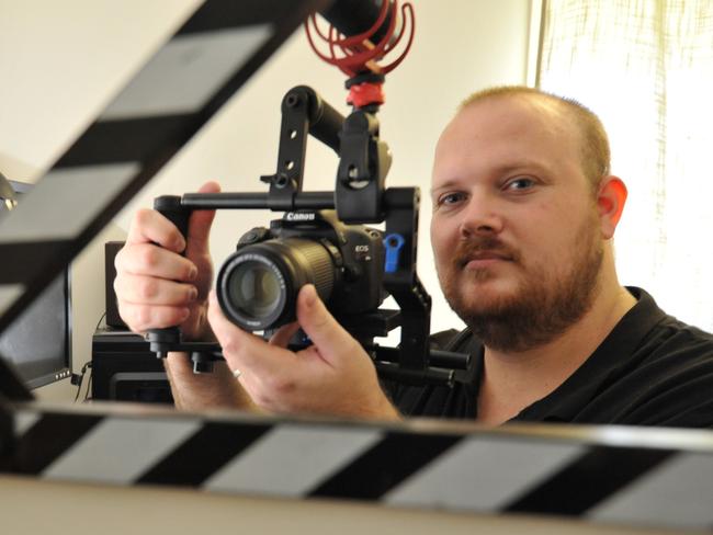 Former Hervey Bay journalist and filmmaker Joshuah Buckle.