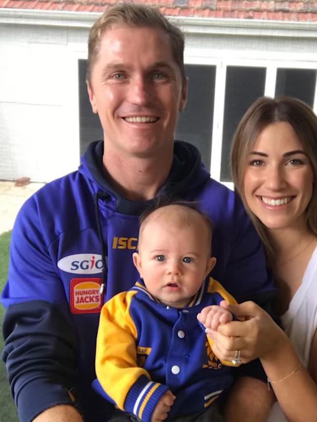 Adam Selwood and his family.