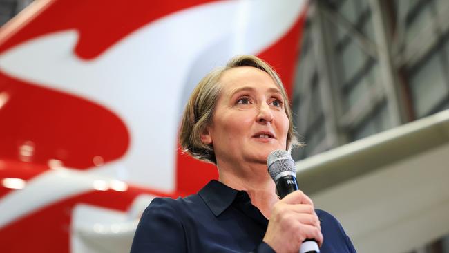 Qantas chief Vanessa Hudson says the case was a chance to take a deep dive into how flights are sold. Picture: Jenny Evans/Getty Images.