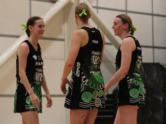 HART Sapphire Series round 1 2024 (Ruby) Darling Downs Panthers v Bond University Bull Sharks Netball