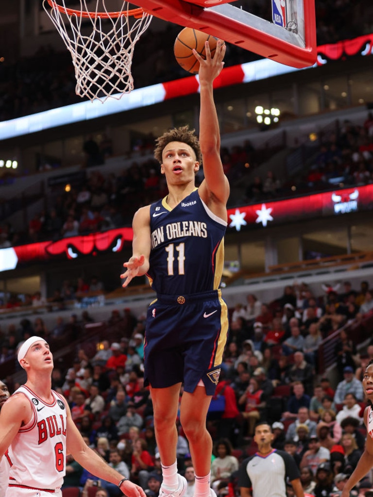 Older brother of Dash, Dyson Daniels dominated NBA Summer League and is firming for a spot on the Boomers FIBA World Cup. Picture: Getty Images