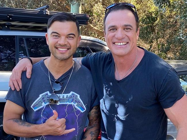 Guy Sebastian is the number one streamed artist in Australia, while Shannon Noll sits in sixth place. Picture: Facebook