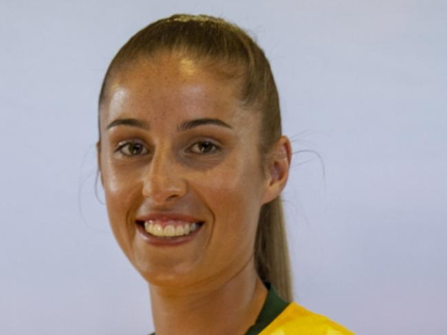 Supplied Matildas player team headshot.  Amy Harrison