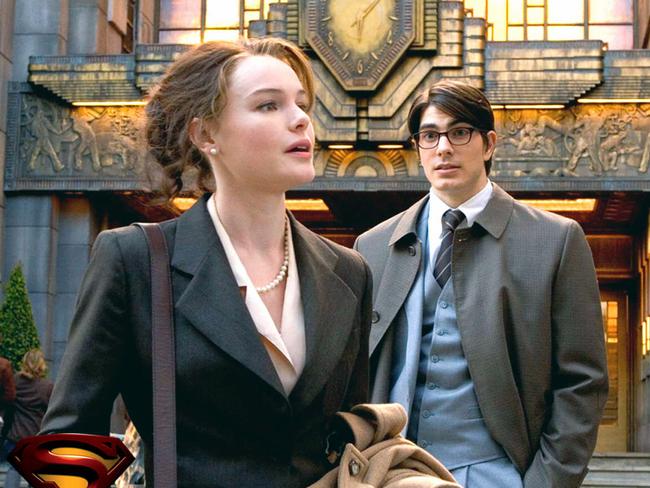 Forgettable ... Kate Bosworth and Brandon Routh in <i>Superman Returns </i>(2006).