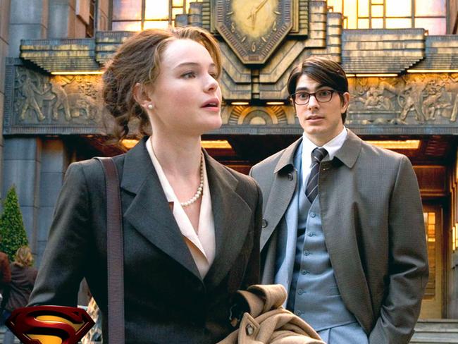 Forgettable ... Kate Bosworth and Brandon Routh in Superman Returns (2006).