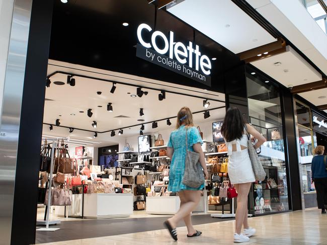 AAP-MANLY DAILYGeneric views of Collette Hayman Store in Warringah Mall, Brookvale, taken on 4th February 2020.Collette stores have gone into voluntary administration. (AAP Image / Julian Andrews)