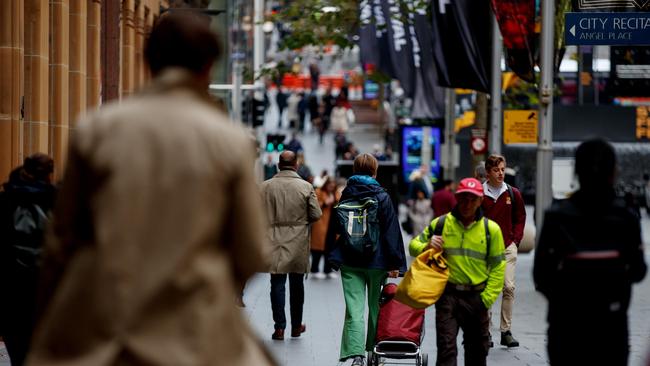 SYDNEY, AUSTRALIA - NewsWire Photos JUNE 4, 2024: General vision of Sydney CBD and ASX. The ABS is due to release National Accounts today expected to show growth in the economy was Ãvery weakÃ for the March quarter. Picture: NewsWire / Nikki Short