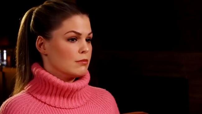 Belle Gibson appears on 60 Minutes after it was revealed she had faked her brain cancer. (Pic: Supplied)