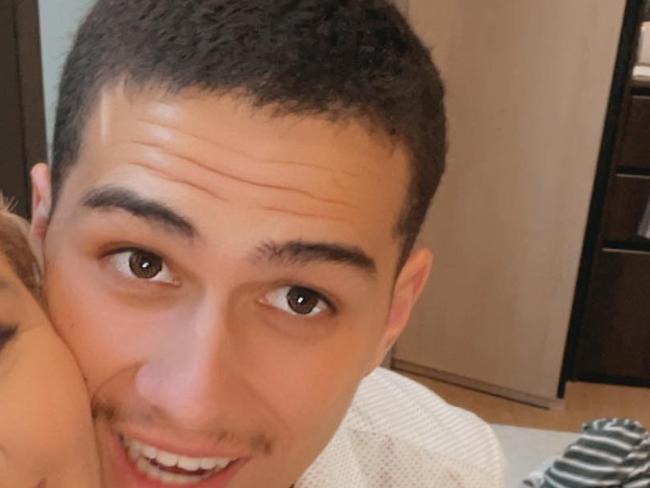 Ali Afshariyan, 18, of Wyong, has been disqualified from driving after leading police on a pursuit and then driving while suspended to deliver meals for Menulog. Picture: Facebook