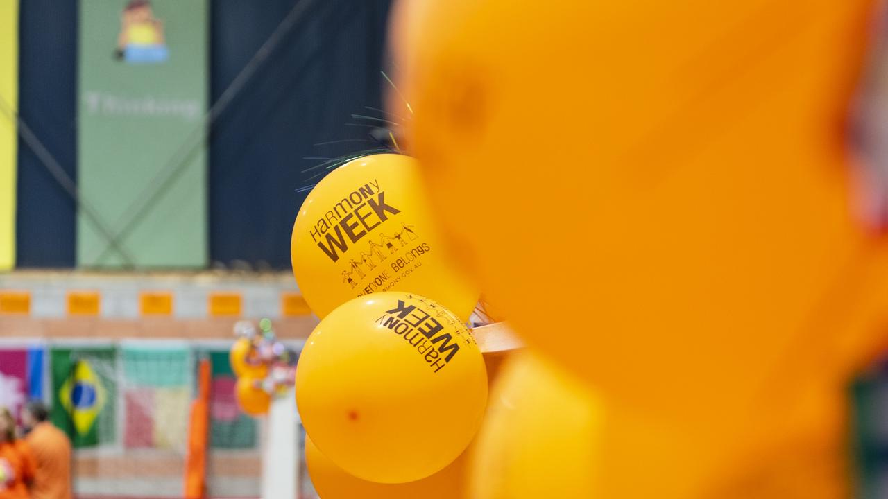 Harmony Day celebrations. Picture: Kevin Farmer