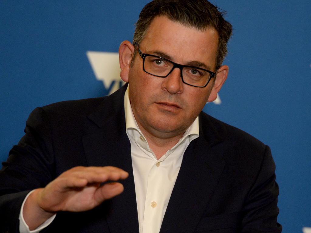 Premier Daniel Andrews assured the border with NSW would not be shut. Picture: NCA NewsWire / Andrew Henshaw