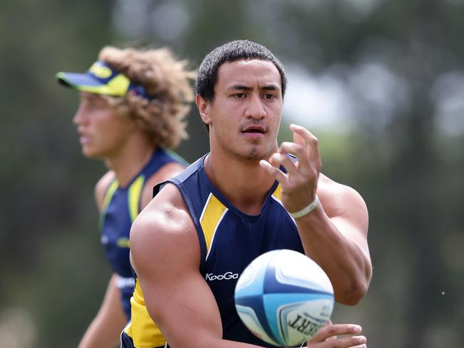 Lausi'i Taliauli during his stint with the Australian sevens side. Picture: Adam Head