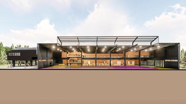 Artist impression of The Jungle Adventure Play Centre. Picture: Supplied