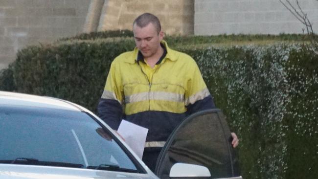 Jesse Cooper Williams has been convicted for spitting in Mac’s Hotel security guard’s mouth. Picture: Jessica Ball