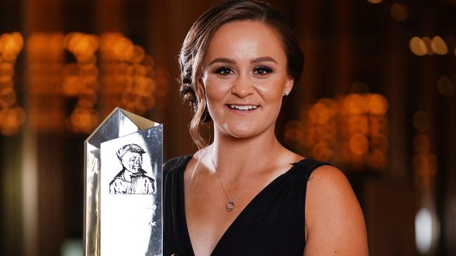 Ash Barty recently won The Don at the Sport Australia Hall of Fame 35th Induction and Awards dinner.