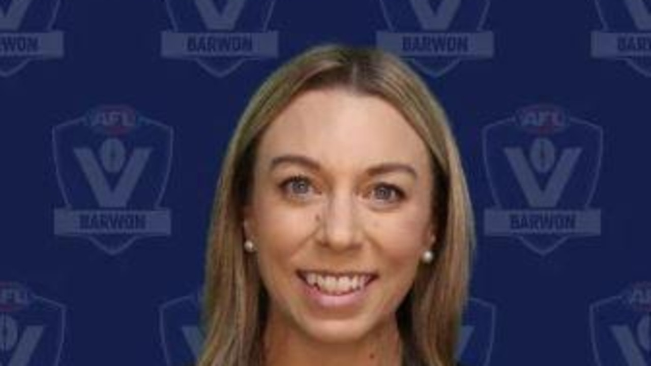 Lisa Patterson was unveiled as AFL Barwon's new region manager. Picture: AFL Barwon