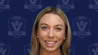 Lisa Patterson was unveiled as AFL Barwon's new region manager. Picture: AFL Barwon