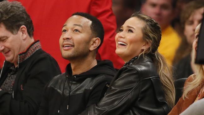 Chrissy Teigen, with husband John Legend, has been open in the past about her fertility struggles.