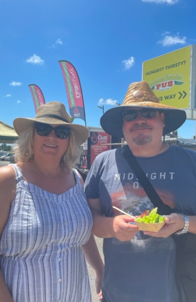 Cheryl and Paul Frizzel at the Chilli Festival 2023.