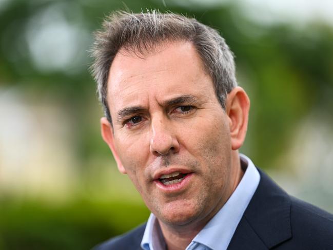 Treasurer Jim Chalmers is calling for a substantial real wage increase for about three million Australian workers on minimum wage. Picture: Dan Peled / NewsWire