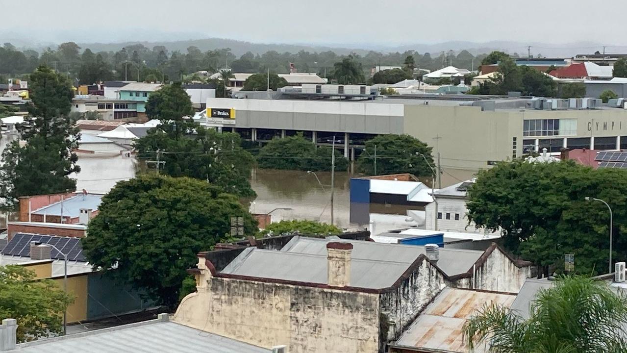 Gympie flood, Mary St, February 26. 2022