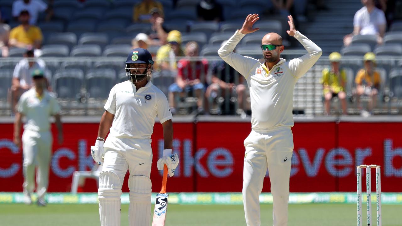 Nathan Lyon kept the banter up on day five.