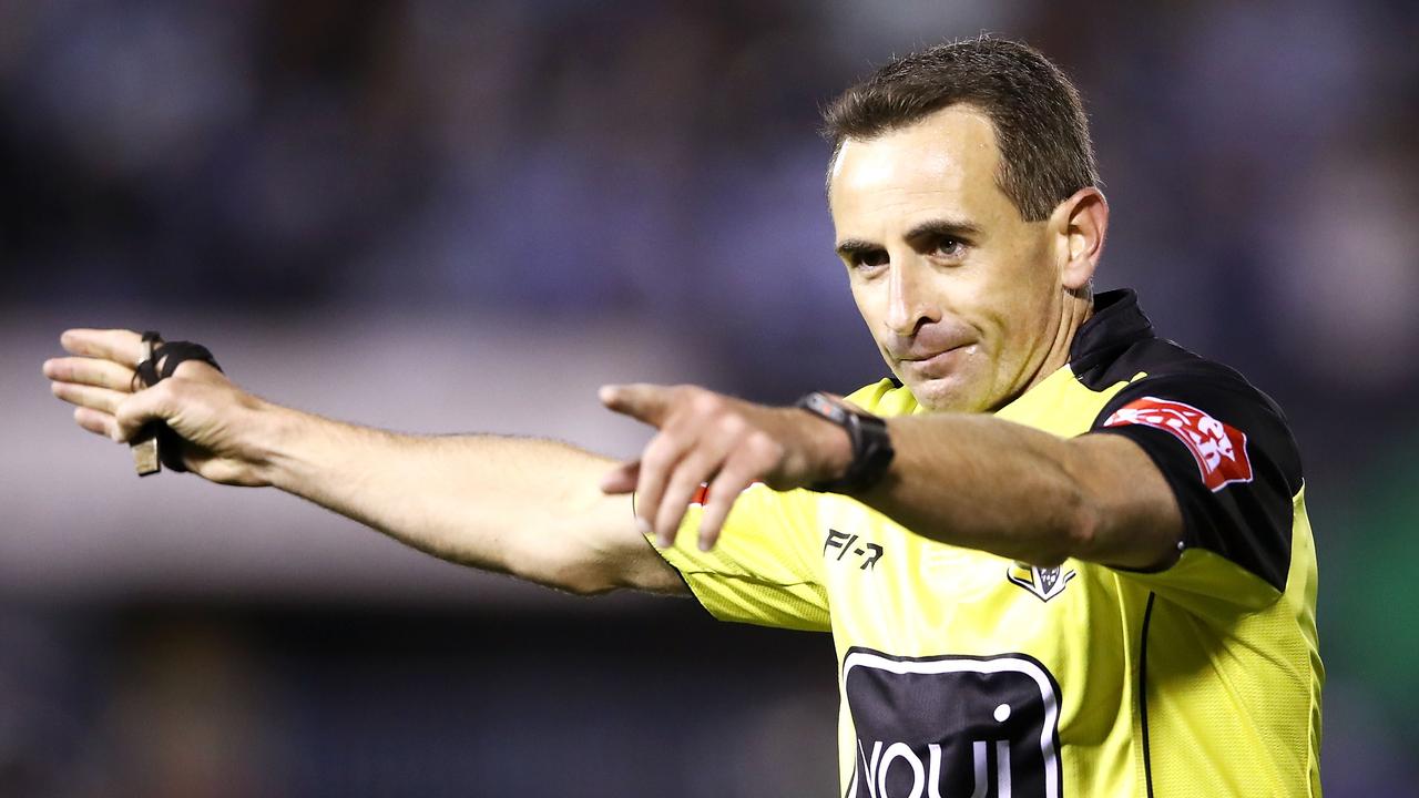 Andrew Johns says referees, like Gerard Sutton (pictured) have lost confidence.