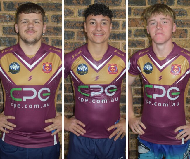 Marc Gregorio, Matthew Barakat and Jack Hanratty of St Christophers
