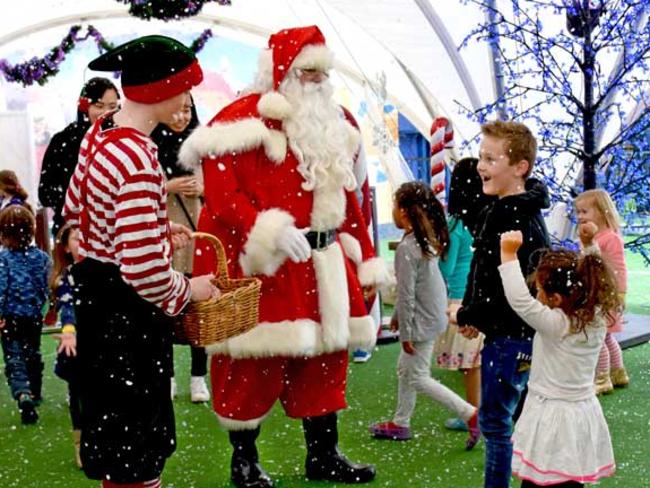 Luna Park has a winter wonderland this July. Picture: Luna Park