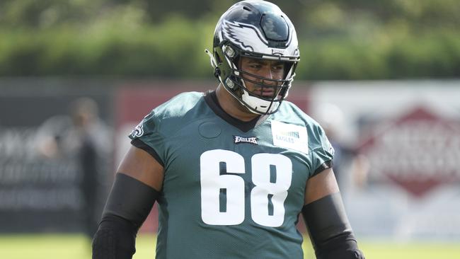 Mailata was originally “too small” for the NFL four year ago. Photo: Andy Lewis/Icon Sportswire via Getty Images