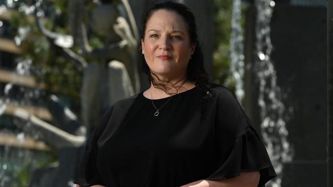 Stacey Nelan, 52, is a domestic violence survivor and advocate who runs an annual vigil for victims. Photo: Naomi Jellicoe