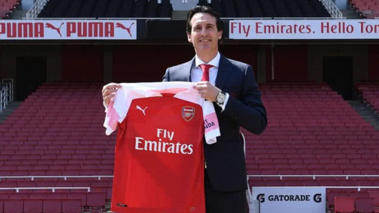 Unai Emery has unveiled as Arsenal's new manager