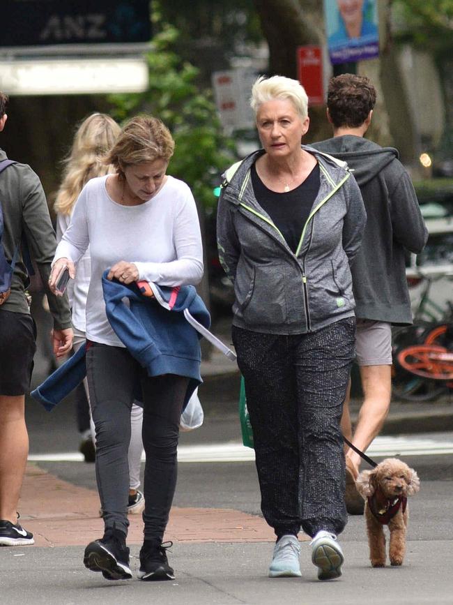 Kerryn Phelps takes a walk through Sydney’s Potts Point yesterday. Picture: Daily Telegraph/Flavio Brancaleone