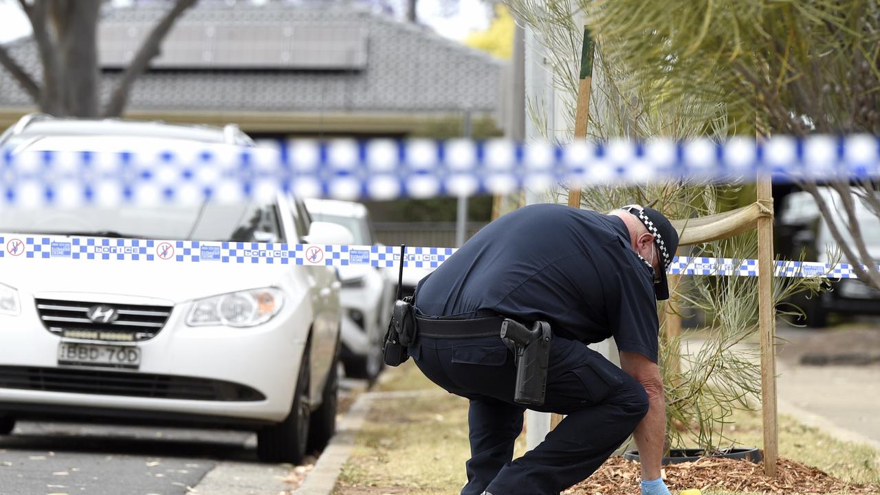 Police are investigating whether two suspected stabbings in Melbourne’s southwest are linked after a 16-year old boy presented at a hospital in Werribee and another 23-year old man was found with life threatening injuries. Picture: NewsWire / Andrew Henshaw