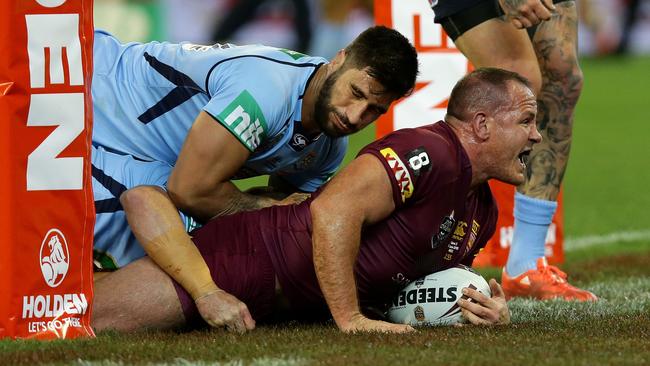 Matt Scott wants to play State of Origin again. Picture: Gregg Porteous