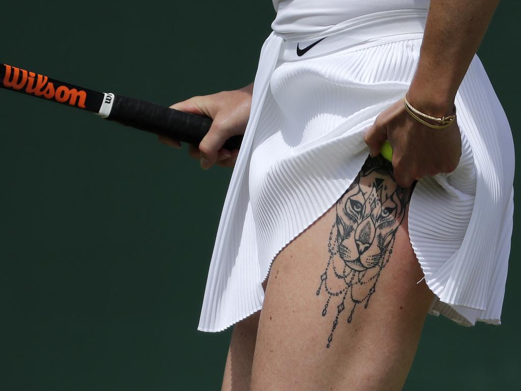 Wimbledon 2019: Dress code beaten by player tattoos  —  Australia's leading news site