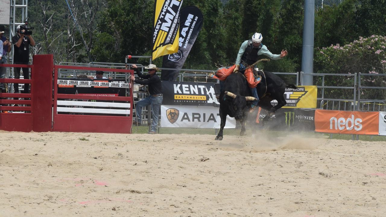 All the action at at the PBR Airlie Beach Invitational. Picture: Laura Thomas